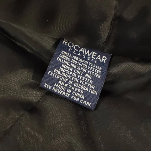 ROCAWEAR insulated puffer-style coat, plus size 5X